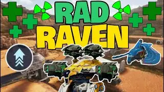 Raven with Hazard & Blight | Canyon | Domination | War Robots