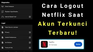 Cara Logout Netflix Tanpa Masuk Profil | Cara Logout Netflix Yang Terkunci