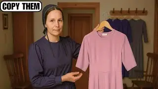 How Amish Women Make Their Dresses By Hand | Step-by-Step Tradition