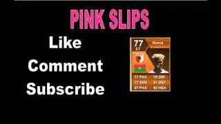 Fifa 13 MOTM Bance Pink Slip Contest