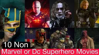Top 10 Non Marvel or Dc Superhero Movies