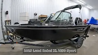 The 2025 Lund Rebel XL 1650 Sport Meets All of Your Fishing Needs!
