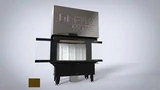 Каминная топка DEFRO HOME INTRA ME C G :: Видеообзор от Салона каминов IGNIS