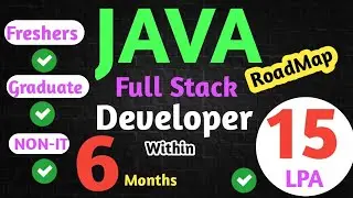 Become A Java Full Stack Developer | RoadMap for Freshers | Graduate Students | aadiandjava