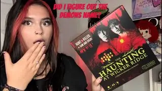 Playing Sam & Colby&rsquo;s NEW board game | THE HAUNTING AT WICKER RIDGE