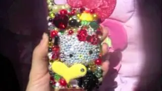 Swarovski Rasta Hello kitty deco