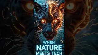 Amazon Animals Struck by Lightning - Horrifying Robot Transformations. #aiimages #naturemeetstech