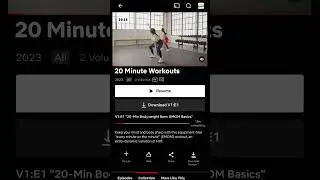 Workouts at home with #Netflix #Nike