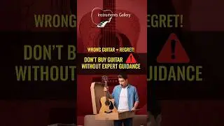 Wrong Guitar = Regret 😢| Buy Guitar with Expert Guidance 🤵🏻🎸 #guitar #guitarist #guitarreviews