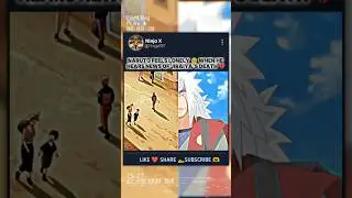 SADDEST MOMENT 🥺MASTER JIRAIYA'S DEATH NEWS 💔 NARUTO 🥀