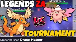 THIS WAS THE FUNNIEST LEGENDS OF ZA POKEMON SHOWDOWN TOURNAMENT SO FAR... THE TEAMS WERE INSANE!!!