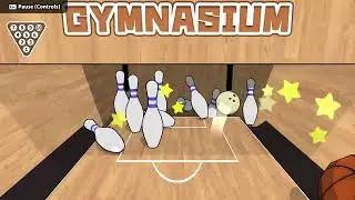 Desktop Bowling - Let's Play - Episode 167 (No Commentary) Gym! Dino Egg Bowling! Big Strike huge!