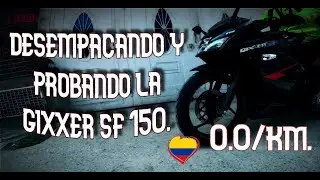 GIXXER SF 150 con ABS fi 2024, desde 0 km. Las primeras impresiones. #test #colombia #moto#suzuki.😮❤