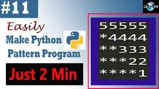 Python pattern part 11