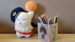 Tuto pot à crayons geek otaku en plastique fou
