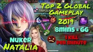 Can't catch me? Top Global Natalia Nuker Gameplay 2019