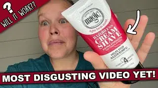 I Didn't Shave For A Month To Do This Test | Magic Cream Shave | Will It Work?