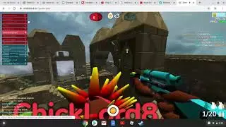 the gun game full of eggs (egg combat)