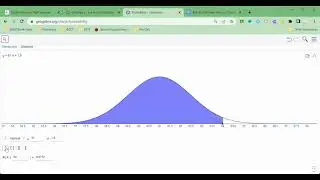 GeoGebra Bell Curve FOM 11