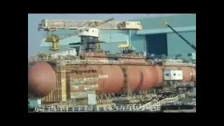 Trident Submarine Construction  / USS Fulton AS11 Nuclear Submarine Tender