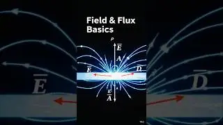 Electric Field vs Electric Flux ⚡ | JEE NEET Physics Concept in 40 Seconds #shorts