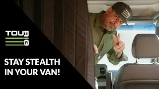 Stay STEALTH in your van! (TOURIG Privacy Cab Curtain)