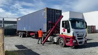 40&rsquo;Ft Swing Lift Side Loader Truck