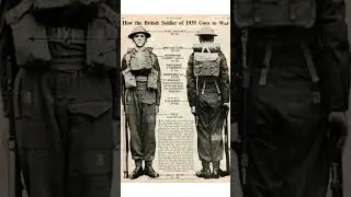 POV: British soldier full uniform in WW2          #history #britain  #britishsoldier #british #facts