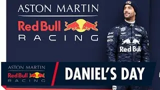 Follow Daniel Ricciardo as he drives the RB14 for the first time