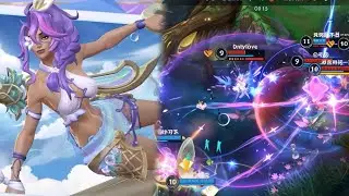 Wild Rift Samira - Top 1 Samira Gameplay Rank grandmaster(Summer party samira)