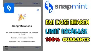 snapmint per EMI kaise bharen | how to snapmint emi online | HINDI | 2023
