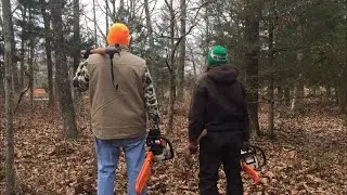 Winter wood cutting with Not My Day Job and LOTRgirl19