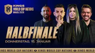 🇩🇪 👑 Kings World Cup Nations 2026 👑 Halbfinale | Chile vs Spanien | Mexiko vs Brasilien