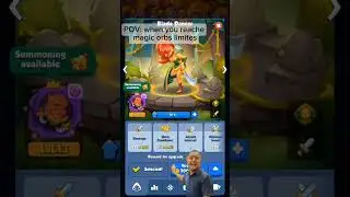 When you reache orbs limite🤣 #fallen #rushroyale