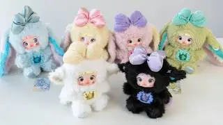 Unboxing Nommi Fantasy World Plush Blind Box 🌟 | Eye-Moving Magic Dolls!#calembou #unboxing #doll