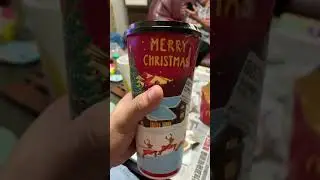 Christmas Coffee can | Caffe Latte @85&deg;C Bakery Cafe | Mrs. Hung