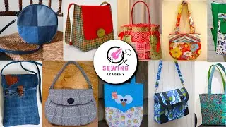 40 потрясающих сумок своими руками 👜 | Сшейте стильные сумки своими руками! ✨ #sewing #handbagdiy