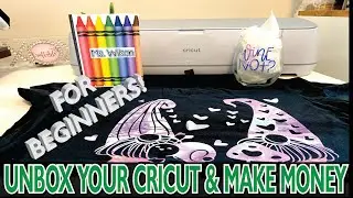 UNBOX YOUR CRICUT MACHINE AND MAKE MONEY RIGHT AWAY | EASY BEGINNER PROJECTS | MAKER 3