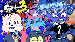 Splatoon 3 but we get random weapons and gear?? || Funny Moments!