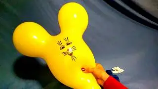 BUNNY SHAPED BALLOONS POP!