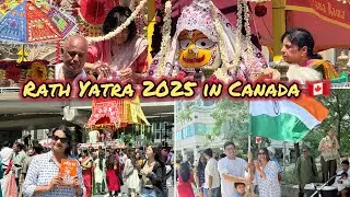 Jagannath Rathyatra 2025 Toronto 🇨🇦 | ISKCON Rath Yatra | Hindu Festival in Canada | Centre Island