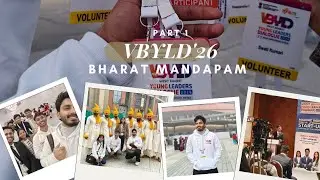 I'm VOLUNTEERING at India's BIGGEST Youth Event! (Part 1) 🇮🇳