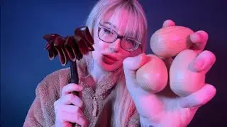 ASMR Weaving and Fluffing Your Aura 🪶