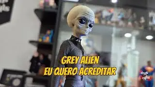Alien Grey 1/10 Art Scale &ndash; I Want to Believe &ndash; Iron Studios