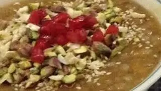 Ashure- Hi-fiber Dessert Recipes