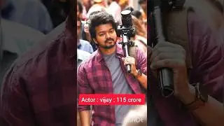 🔝Top 5 Tamil Actor 💸salary ranking - 2022