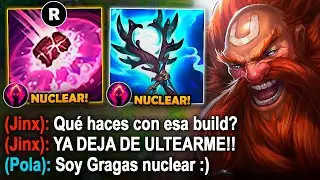 Gragas pero cada R quita el 100% de vida con esta build ap