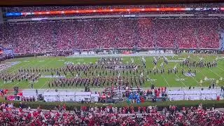 UGA Redcoat Band halftime Show 11-15-25