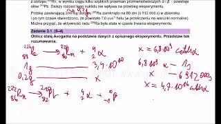 Zadanie problemowe. Zadanie 3.1. Arkusz CKE chemia test diagnostyczny grudzień 2022 (4 punkty)