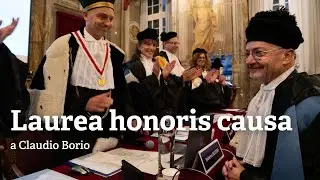 Conferimento della laurea honoris causa in Relazioni Internazionali al Dott. Claudio BORIO